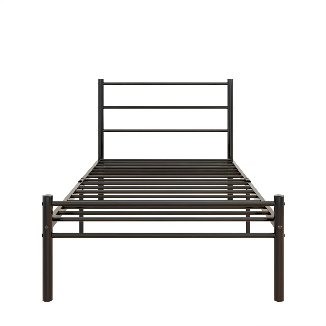 Bedroom Furniture Modern Simple Metal Bed Design