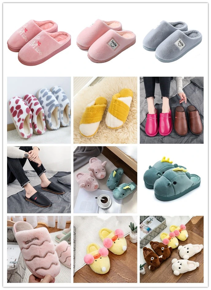 Fuzzy Bed Slippers Fur Slippers Kids Linen Slippers Luxury Slippers