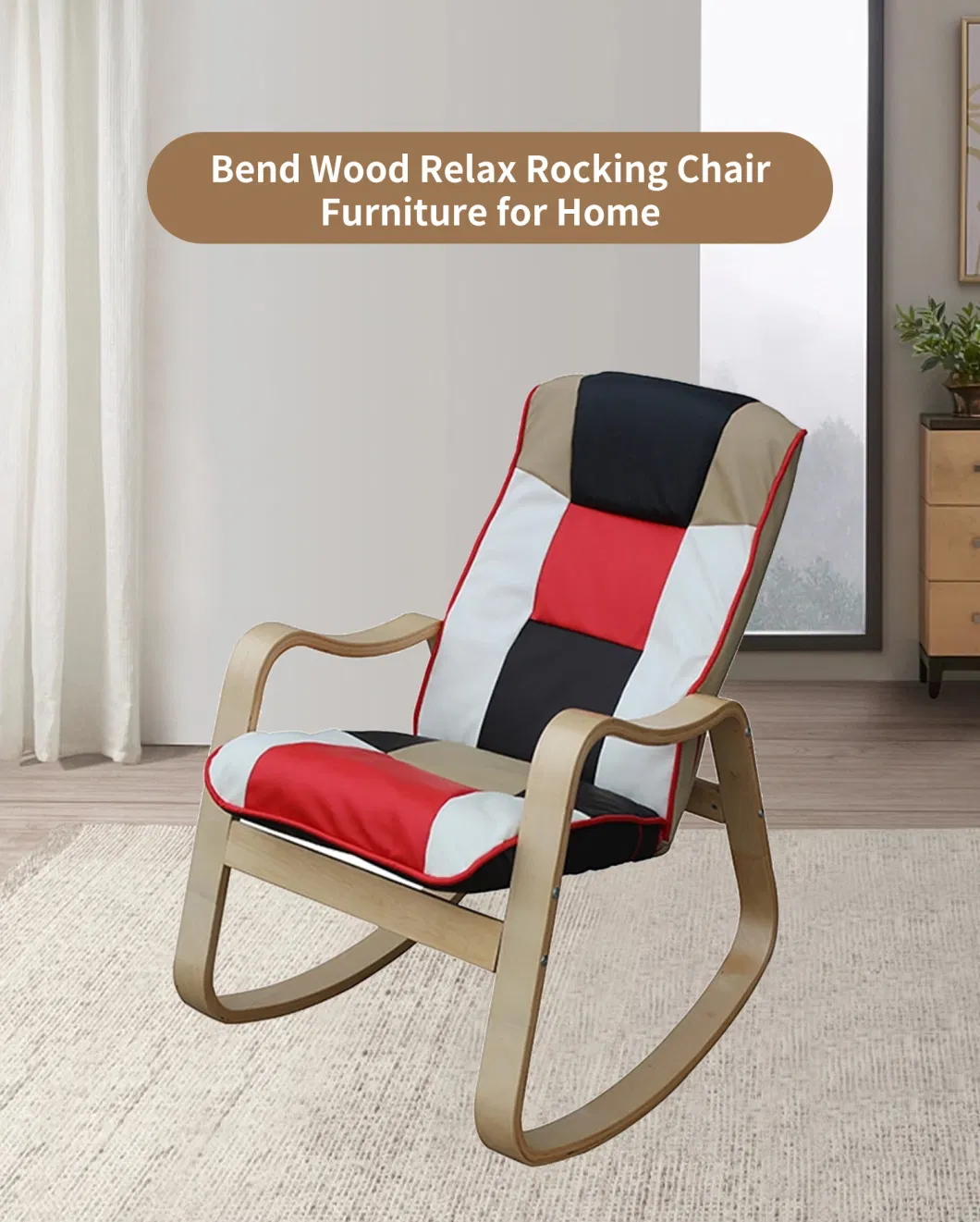 Wooden Leisure Chair Living Room Chair Arm Chair