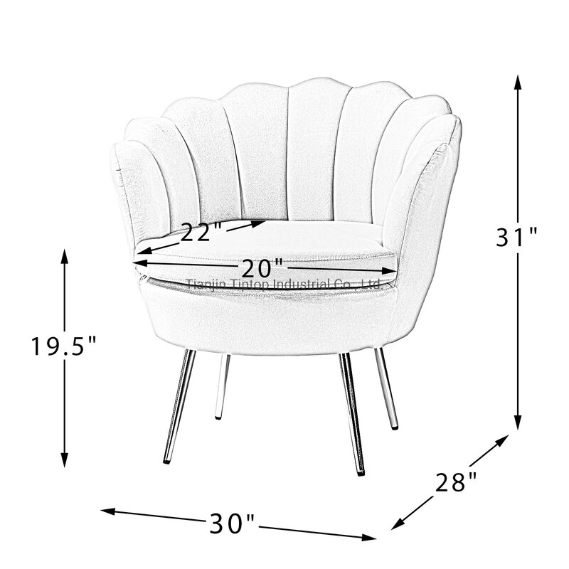 Luxury Accent Recliner Chaise Hotel Leisure Chair Lounge Modern Arm Sofa Chair