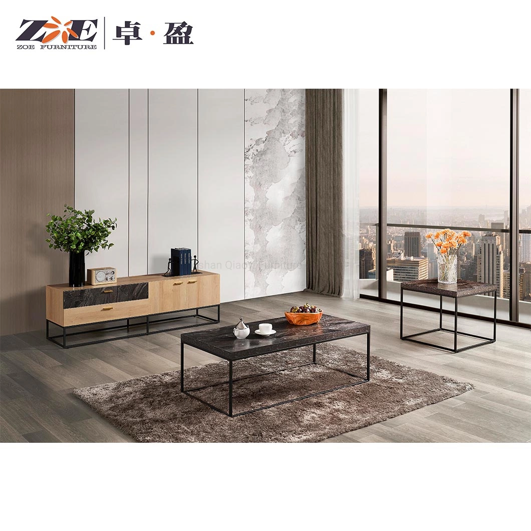 Modern Living Room Home Coffee Tea Table Furniture Bedroom Set Wooden Dining TV Stand Coffee Table