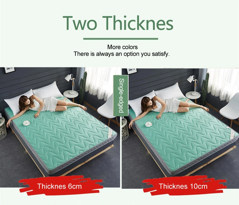 Worker Bed Mattress Thick 10cm Multi-Purpose Skin Friendly Gel Mattress Twin