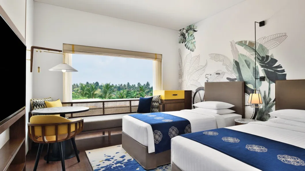Hampton Inn Hotel Bed Room Furniture Full Sets 4 Star Project