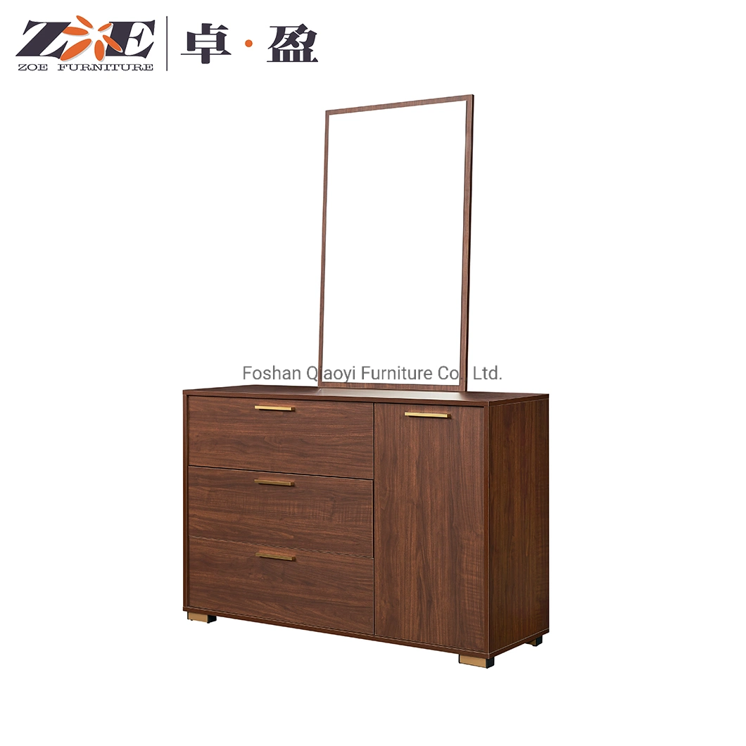 Teenage Bedroom Set Hamptons Style Guest House Wood Furniture Customized Dormitory Furniture Set with Bed Nightstand Table