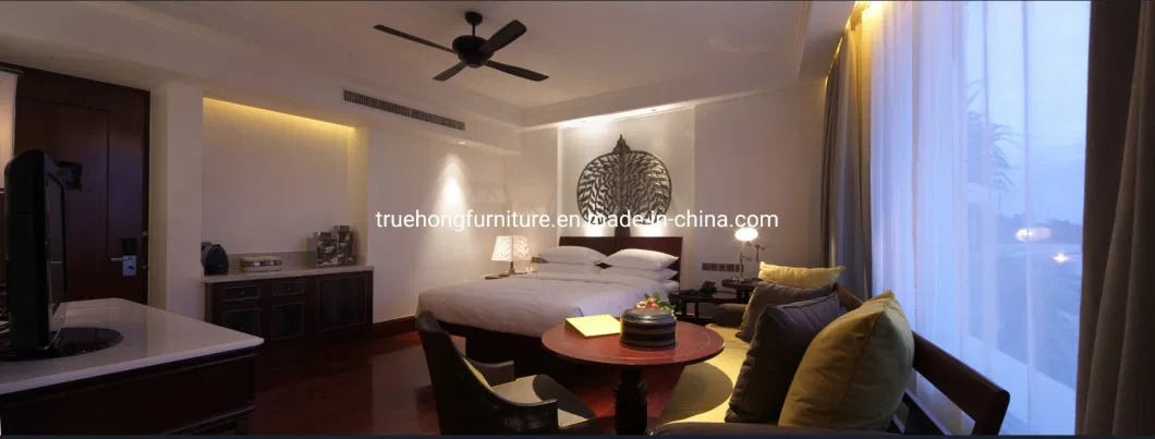 Hotel Walnut Color Bedroom Set Professional Customized Hotel Furniture Modern Hotel Room Furniture