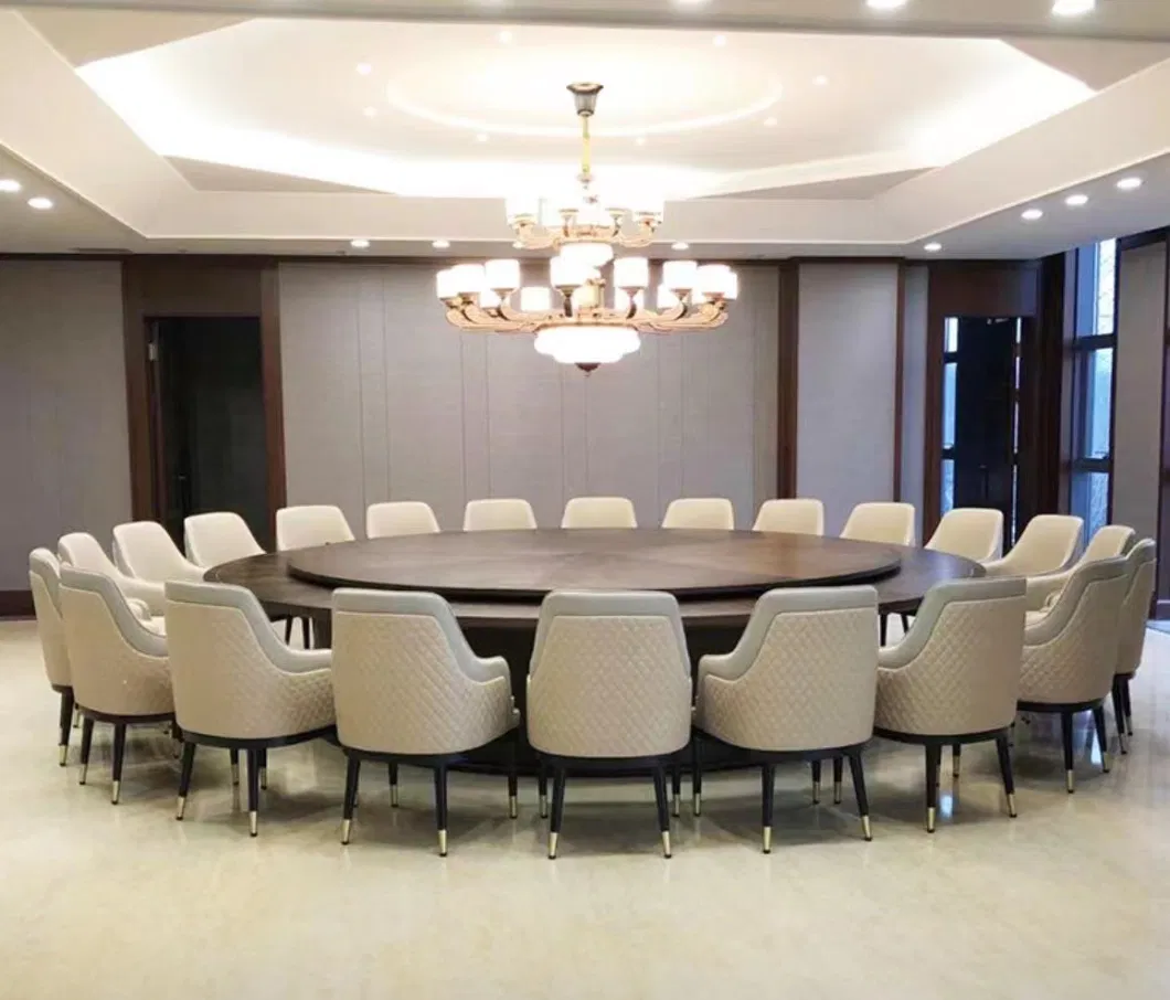 Top Quality Sintered Stone Marble Living Room Marble Restaurant Table Set Round Modern Home Furniture Dining Table
