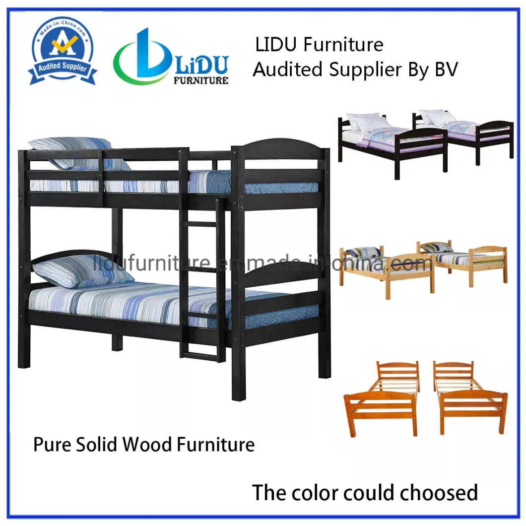 Solid Wood Bed Oak Bedroom Furniture/Furniture Bed/Kids Bedroom Set