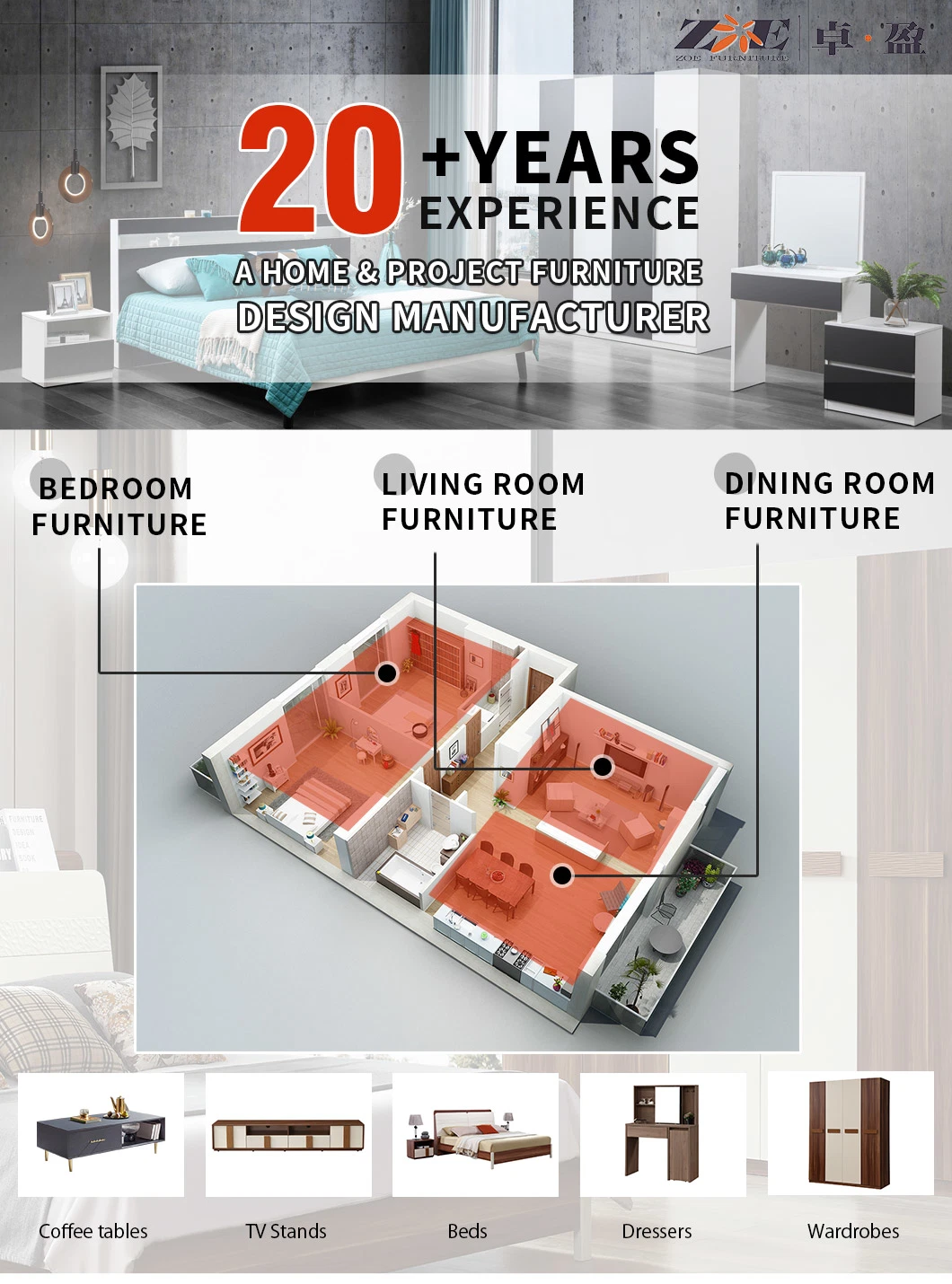 2022 Brand New Design Full Bedroom Set King Size Luxury Home Use Bedroom Furniture Set