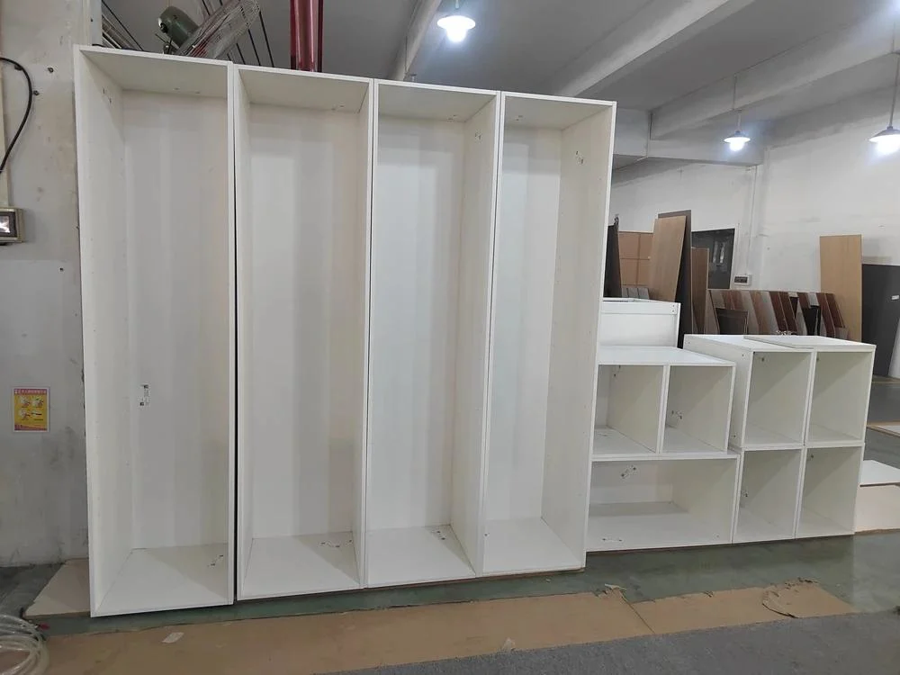 Custom Wood Built-in Wardrobe Storage Cabinet Closets Set Wardrobe Bedroom Furniture