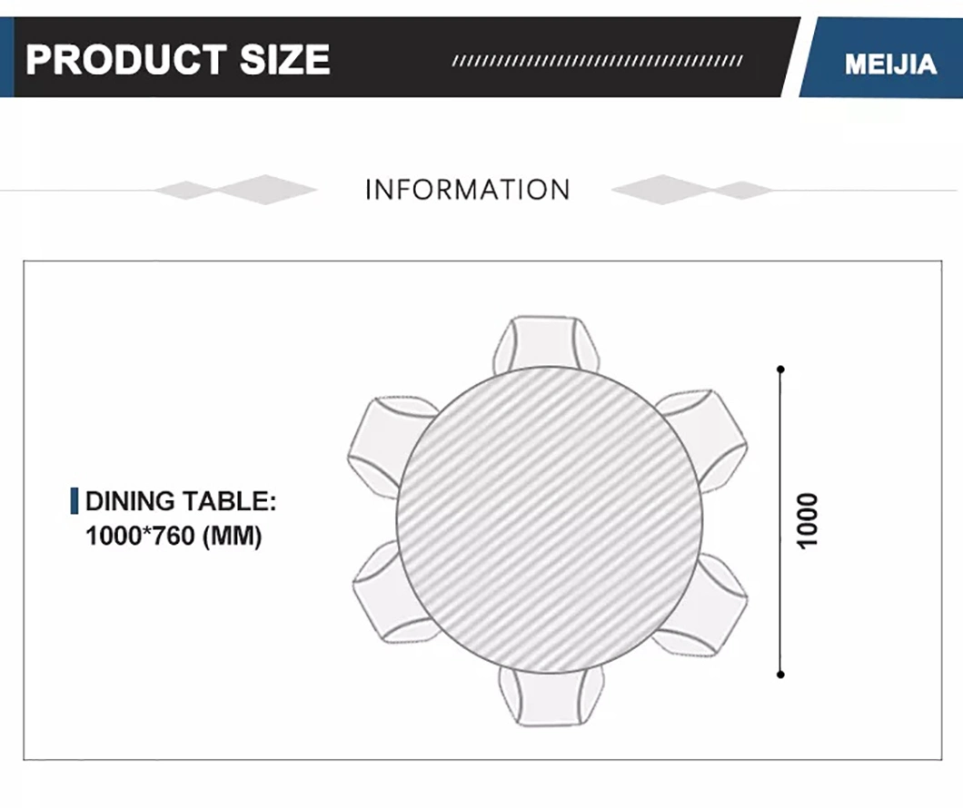 Hot Selling Living Room MDF Paint White Dining Cafe Round Dining Table Set Modern Tables