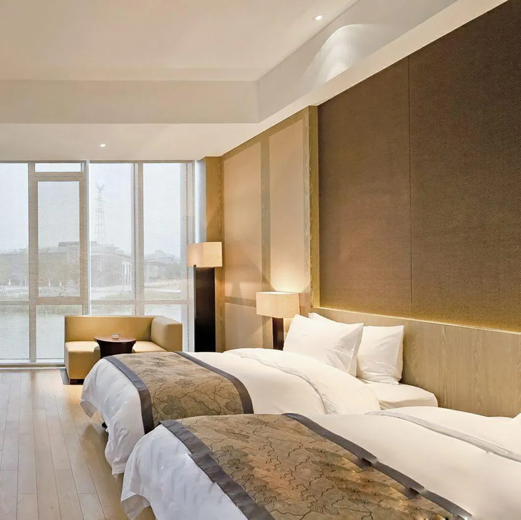 Modern Bedroom 5 Star Hilton Hotel Furniture