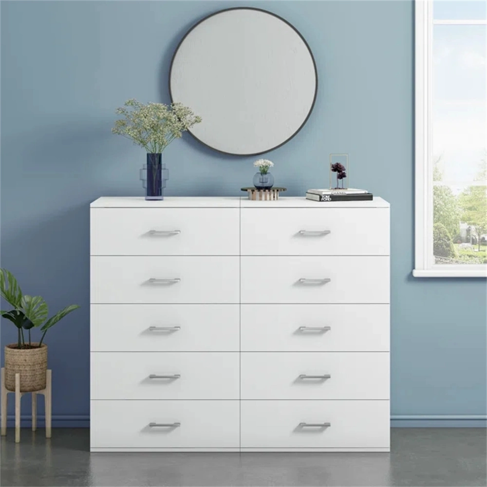 Home Furniture Self-Assembled Bedroom Storage Dresser Cabinets Drawers Chest