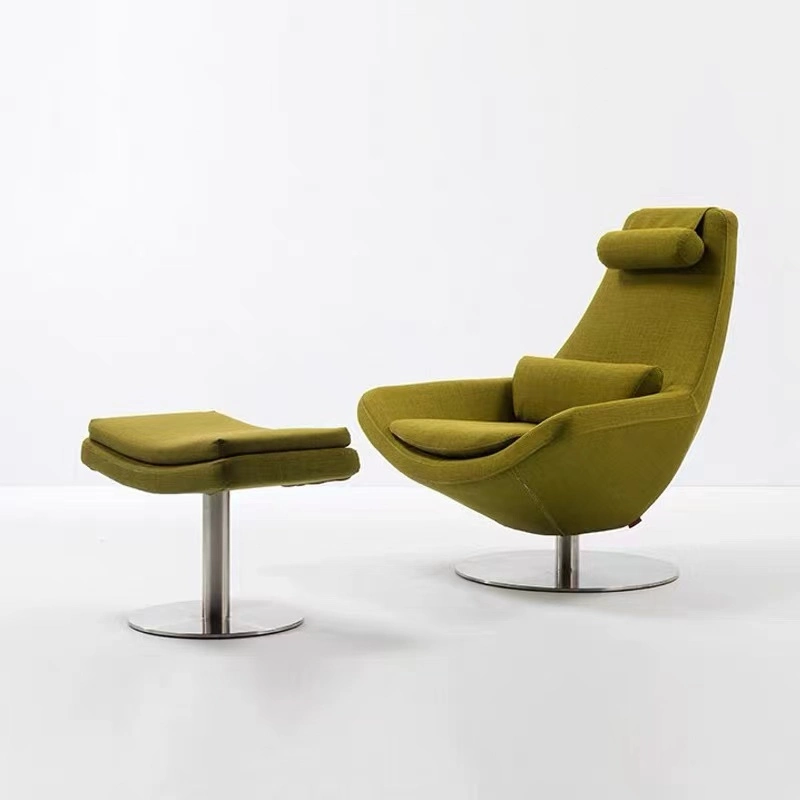 Latest Fabric High Back Stool Cushion Living Room Leisure Chair