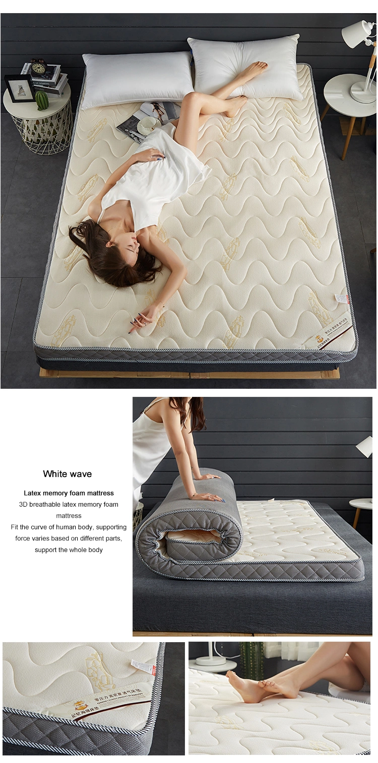 Student Bed Mattress Easy to Carry Portable Skin Friendly Gel Mattress Double