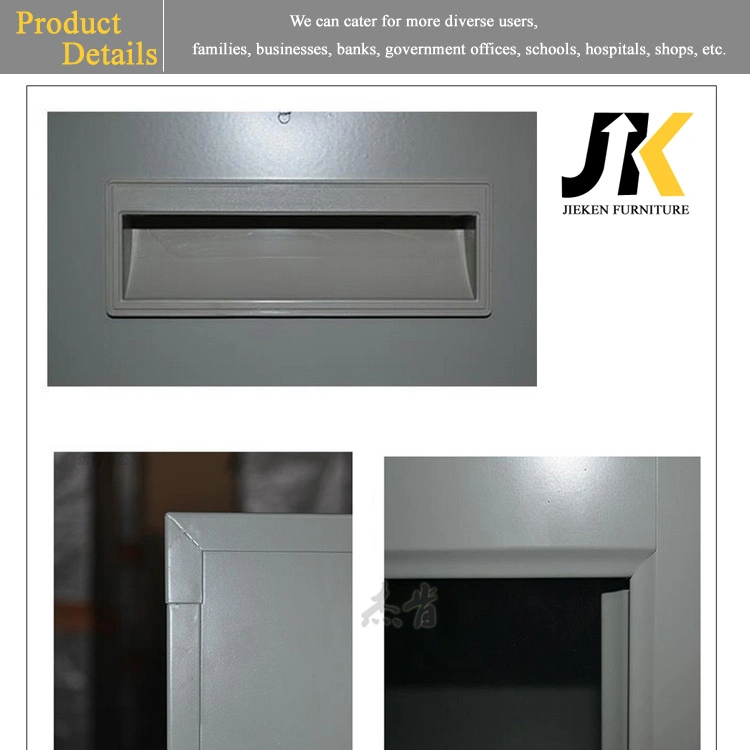 Black and White Classic Color Matching Environmental Protection Office Filing Cabinet with Partition