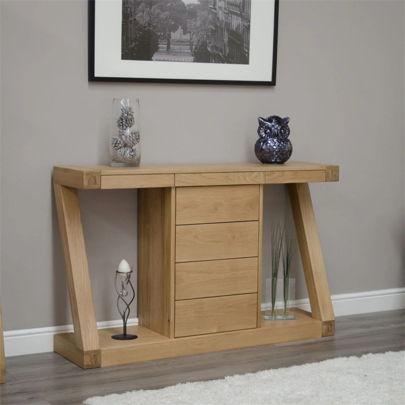 Unique Design 3 Small with 4 Large Drawers Storage Wide Console Table Contemporary Hallway Living Room Bedroom Hotel Dresser Table