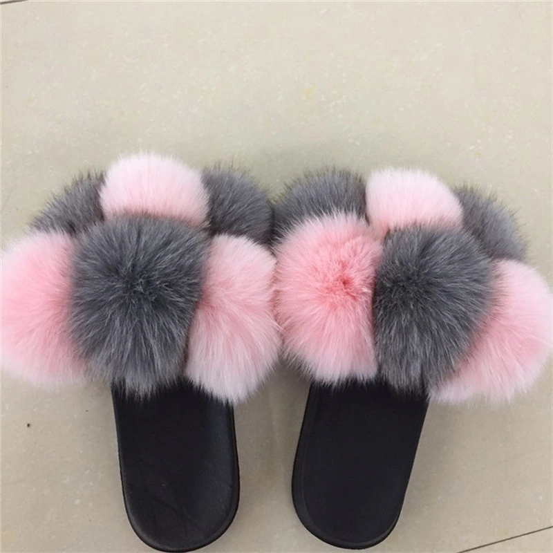 Leather Slippers Mens Fuzzy Bed Slippers Female Slippers Slipper Boots