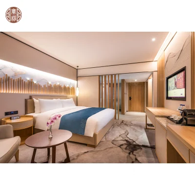 Hampton Inn Hotel de lujo de madera Muebles de Dormitorio Hotel Set