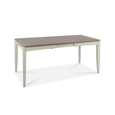 Bergen Grey Washed Oak y mesa de comedor extensible de color gris Para el salón comedor Mesa y silla Muebles