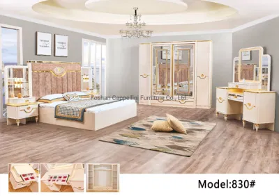  Incluido el almacenamiento de tamaño Nightstands moderno conjunto colchón blanco Reina Ashley poco la decoración muebles de casa rosa