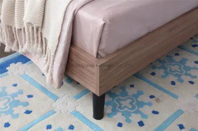 Personalización básica 1% de descuento Venta al por mayor Personalizable Diseño moderno Hotel Armario Cama Hogar Dormitorio Muebles de madera