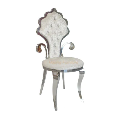 Muebles modernos de diseño clásico Mesa comedor y silla Indorr cromado Gold Metal Royal Festival silla plegable comedor de boda dormitorio del hotel Mobiliario Conjuntos