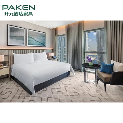 Habitación de Hotel mayorista de escritorio y silla modernos muebles de dormitorio encimera de mármol tabla maquillaje aparador para dormitorios
