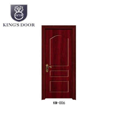 2022 Interior estilo árabe dormitorio Diseño de puertas de madera MDF PVC Conjunto de puertas
