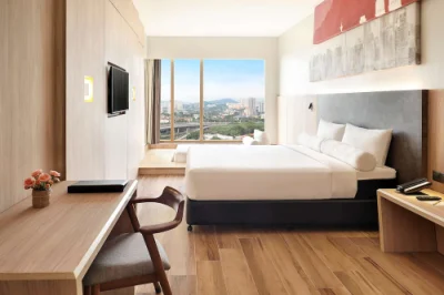 Contrato moderno de lujo Hilton completas Habitación de Hotel Pequeño hotel de cama Muebles Muebles de Dormitorio