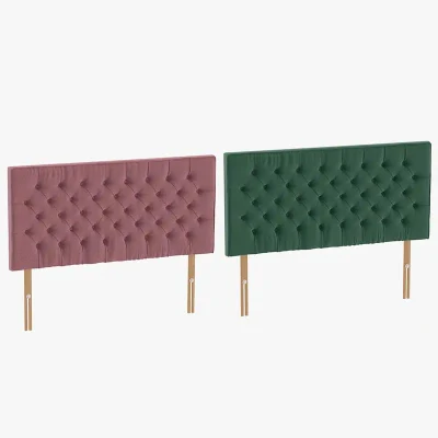  Hotel Vintage moderno cabecero Tufted cabeceros Muebles de dormitorio de camas tamaño Queen jefe