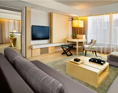 Diseño moderno Superior 5 Star Hotel dormitorio Muebles calidad personalizada Muebles del hotel Juego de dormitorio
