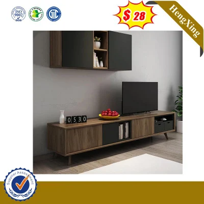 Brillante de la moda de lujo habitación de la Junta de partículas de metal de la calidad de muebles de caoba Garranty Tabla (Hx-8nr0988)