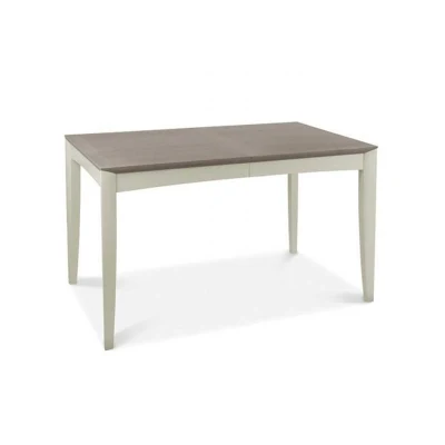 Bergen Grey Washed Oak y mesa de comedor extensible de color gris Para el salón comedor Mesa y silla Muebles