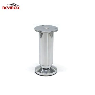 Metal patas ajustables patas de sofá para muebles de dormitorio