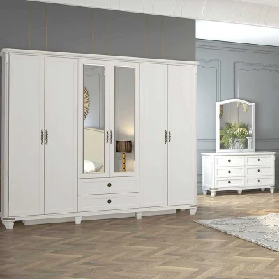 Mobiliario de casa estilo turco conjunto completo de muebles dormitorio principal con cama tamaño king