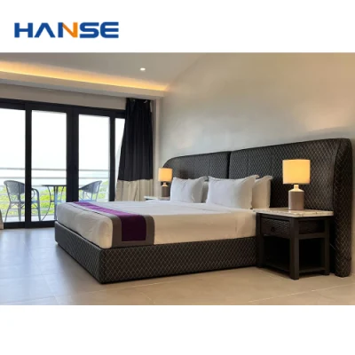  Smart Big Prefab Closet 3 Star Modern Wooden Beds King Size Room Cheap Queen Furniture Sets Hotel Bedroom