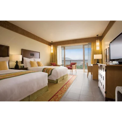  El Sheraton Hotel de lujo Muebles de dormitorio moderno Venta caliente