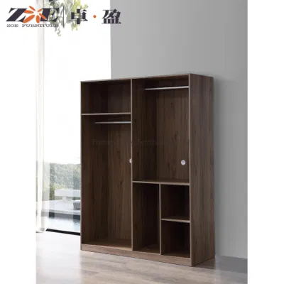El italiano moderno de grano de madera Tamaño Queen Casa Real de lujo Muebles de Dormitorio muebles juego de espejos Rey