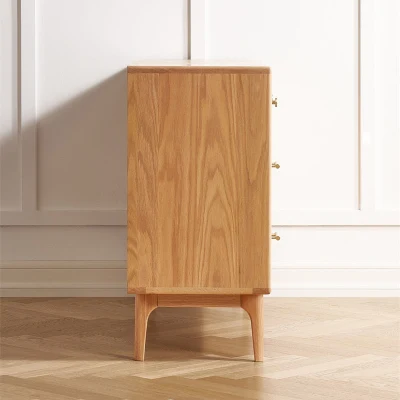Roble sólido moderno 8 Cajón Armario de dormitorio Almacenaje Muebles Dresser