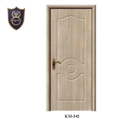 2022 Interior estilo árabe dormitorio Diseño de puertas de madera MDF PVC Conjunto de puertas