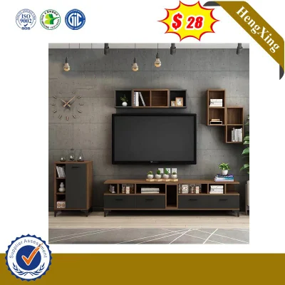 Brillante de la moda de lujo habitación de la Junta de partículas de metal de la calidad de muebles de caoba Garranty Tabla (Hx-8nr0988)