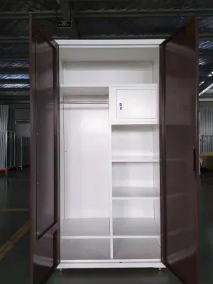  Godrej Almirah Metal Armario Armario de almacenamiento de acero clásico de Muebles de Dormitorio