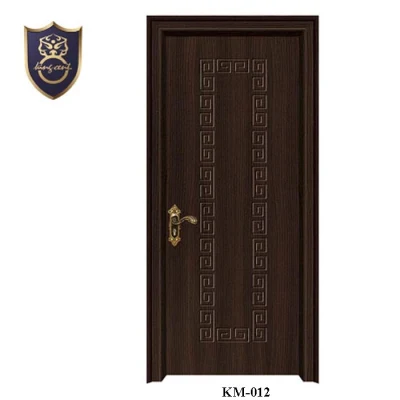 2022 Interior estilo árabe dormitorio Diseño de puertas de madera MDF PVC Conjunto de puertas