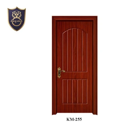2022 Interior estilo árabe dormitorio Diseño de puertas de madera MDF PVC Conjunto de puertas