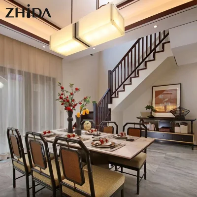 Nuevo estilo retro de China el Hotel Villa Homestay silla mesa Juego de Muebles de Dormitorio