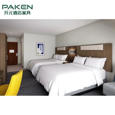 Holiday Inn Express Hotel mobiliario de madera de alta calidad de camas de Hotel Hotel cabecero de cama dormitorio establece