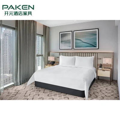 Habitación de Hotel mayorista de escritorio y silla modernos muebles de dormitorio encimera de mármol tabla maquillaje aparador para dormitorios