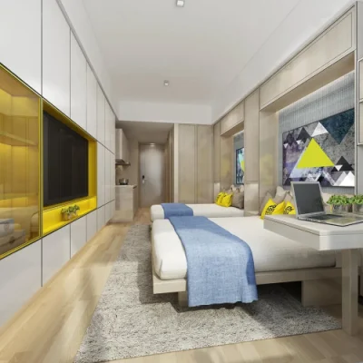 5 estrellas Casegoods Hotel Mobiliario de dormitorio Conjuntos