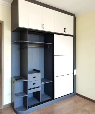 Fábrica China personalizada de Casa entera Venta directa de modernos armarios de moda, armarios personalizados, guardarropas, vestuarios y muebles de dormitorio