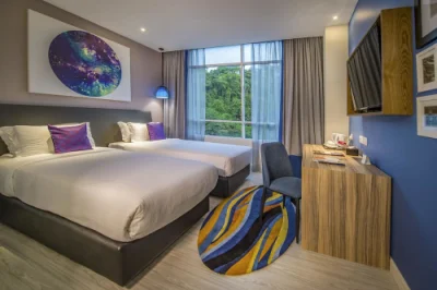 Boutique de lujo 5 estrellas personalizada Ritz Carlton Hotel Hotel Muebles de dormitorio de madera